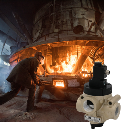 ROSS Controls pneumatic valves for the metals industry