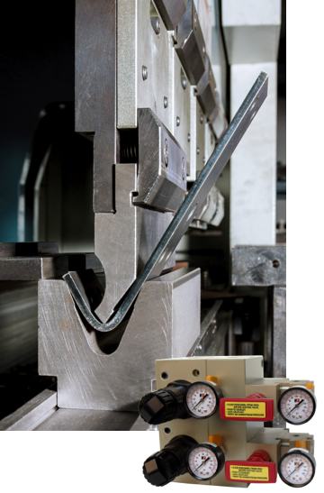 ROSS Controls pneumatic safety valves for press metal forming
